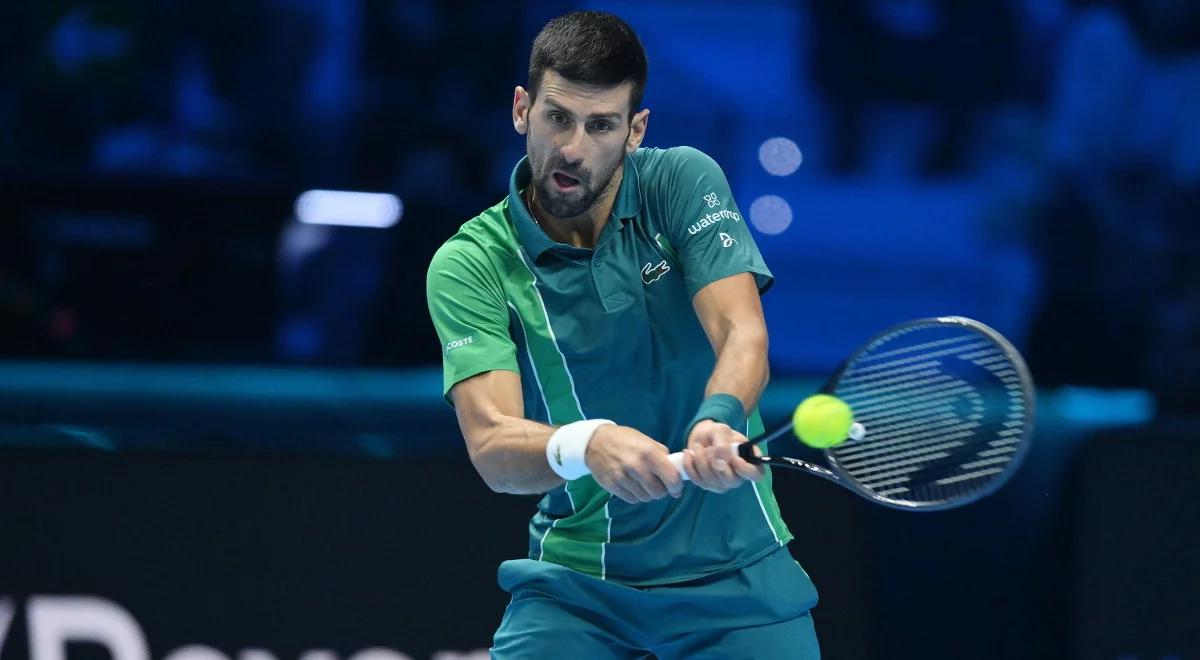 ATP Finals: Novak Djoković znowu najlepszy. Serb pewnie ograł Sinnera w finale i pobił kolejny rekord