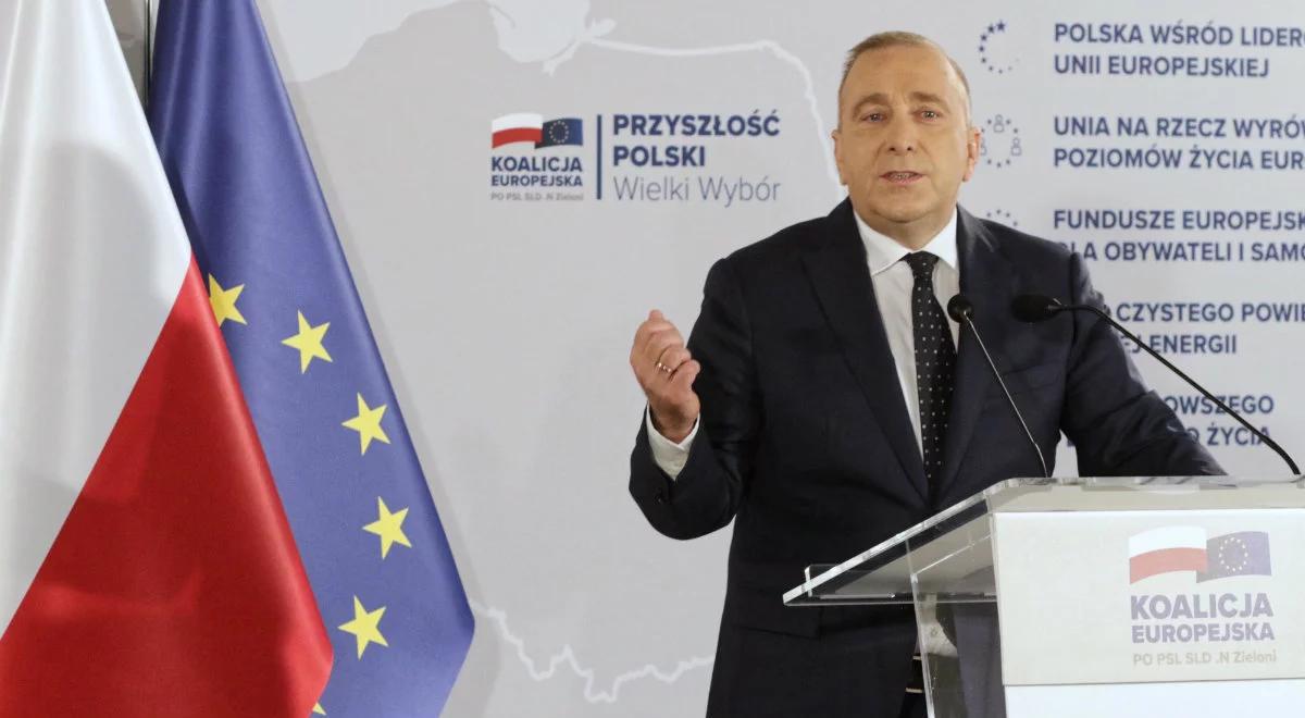 Konwencja wyborcza Koalicji Europejskiej. Grzegorz Schetyna: będziemy walczyć o budżet UE