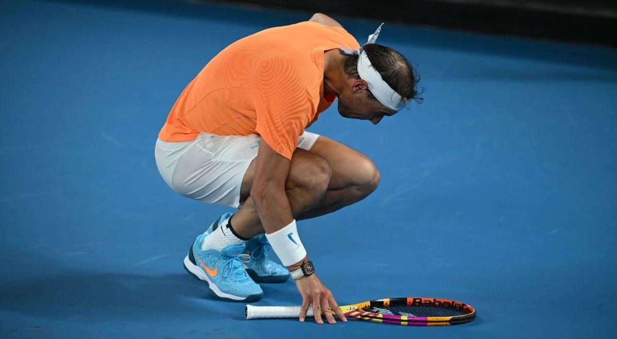 Rafael Nadal kontuzjowany! Dłuższa przerwa legendy tenisa