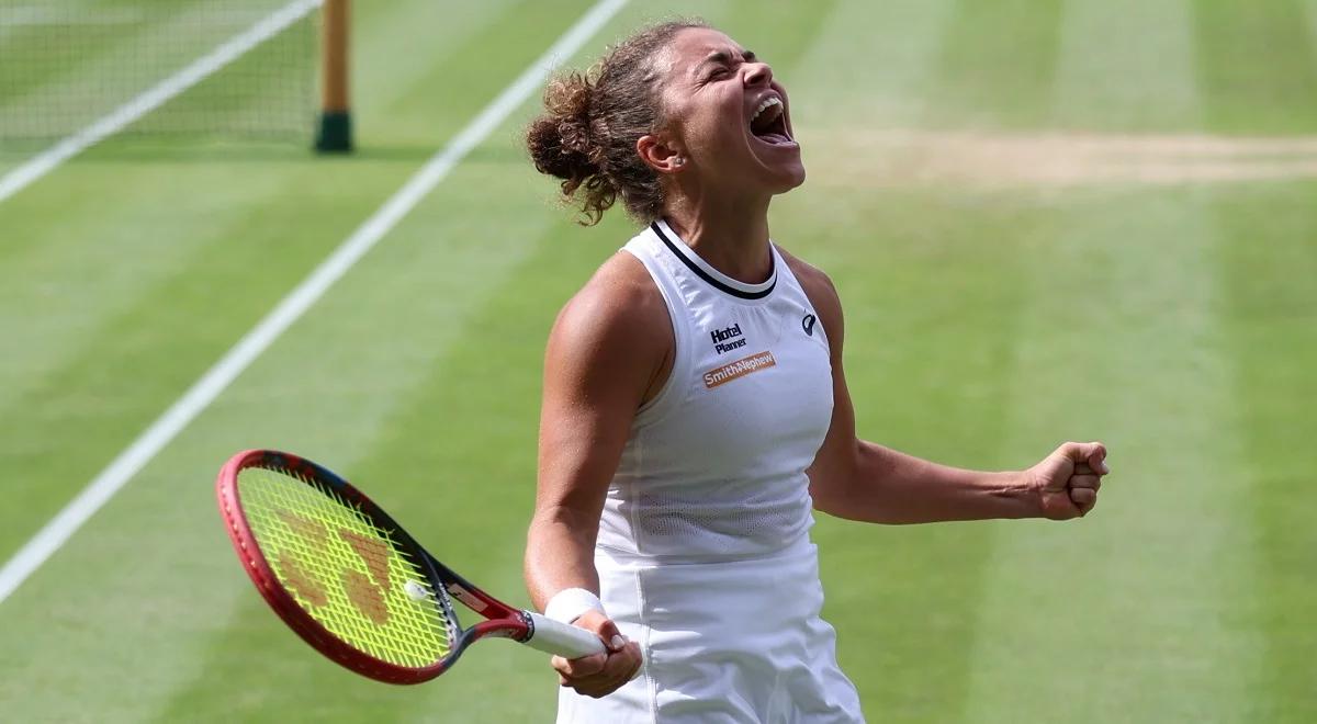 Wimbledon. Jasmine Paolini pierwszą finalistką. Wielkie emocje w tie-breaku