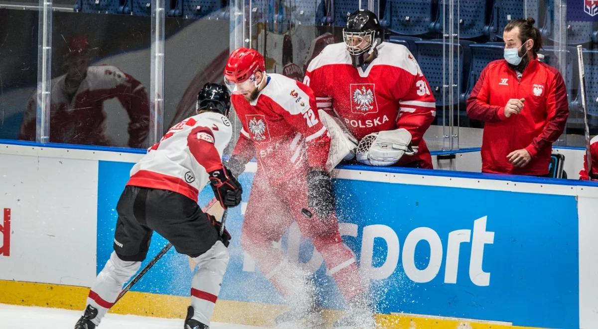 Pekin 2022: Polska - Austria. Porażka kadry hokeistów na koniec turnieju w Bratysławie