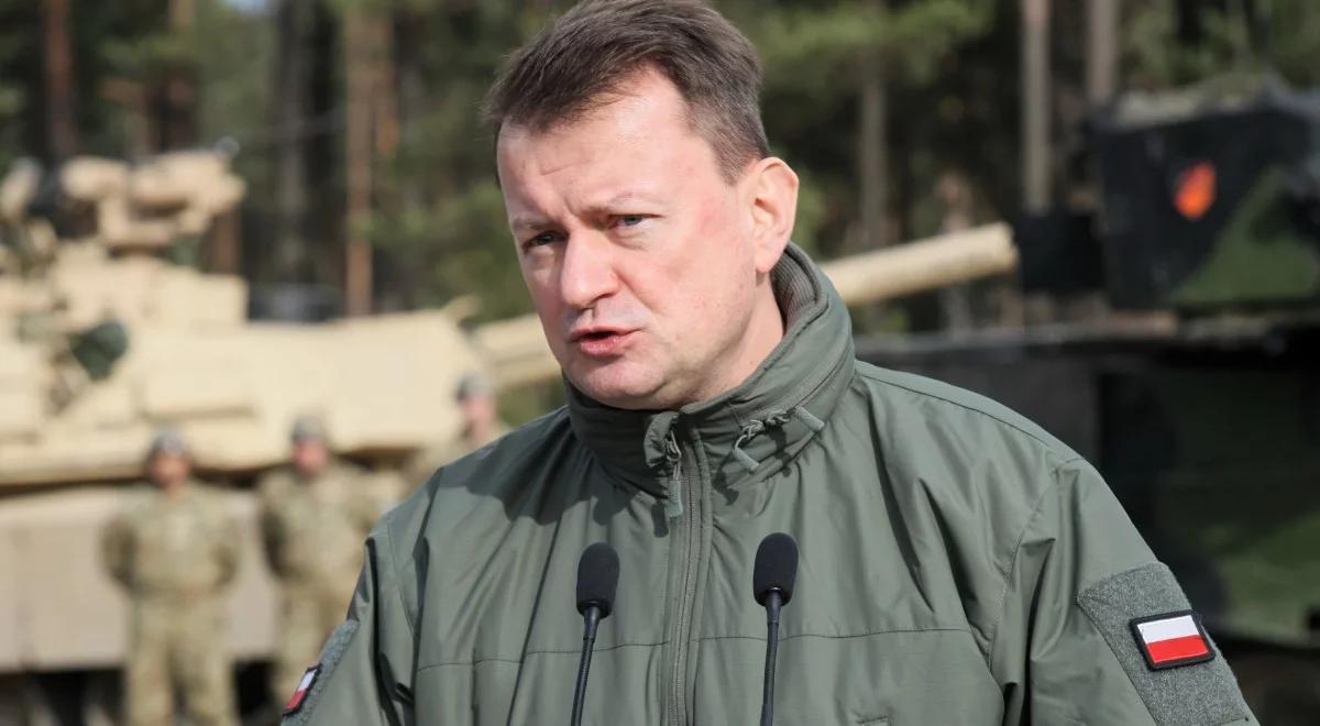 Mariusz Błaszczak: zakup nowych myśliwców jest moim priorytetem