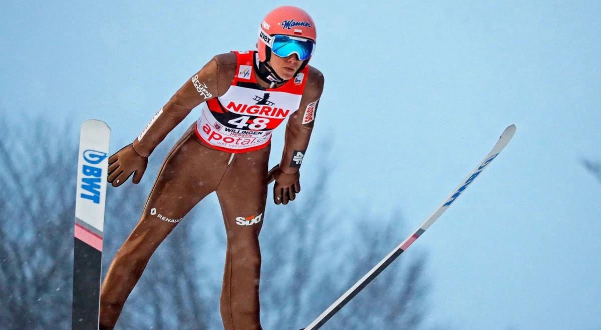 PŚ w skokach: Kamil Stoch nie utrzymał prowadzenia. Dawid Kubacki na podium drugi raz w karierze 