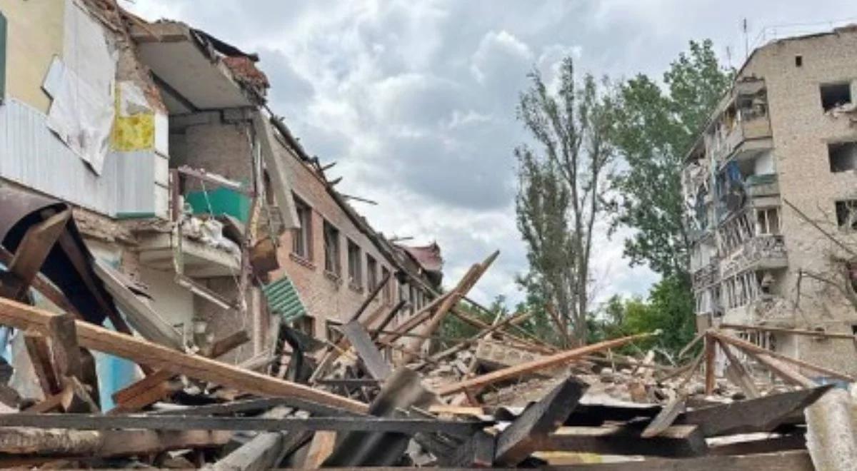 Kolejne zbrodnie wojenne Rosjan. Zbombardowali punkt pomocy humanitarnej, są ofiary