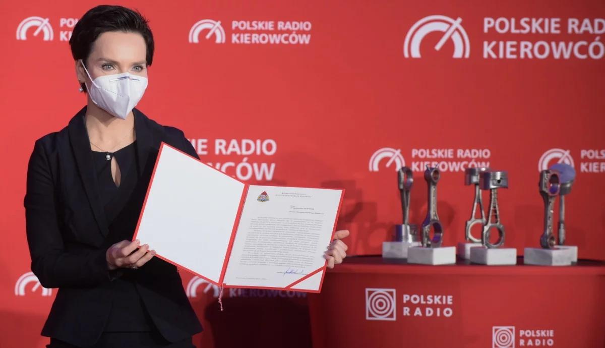 "Bezpieczeństwo drogowe jest naszym wspólnym dobrem". Agnieszka Kamińska o Polskim Radiu Kierowców