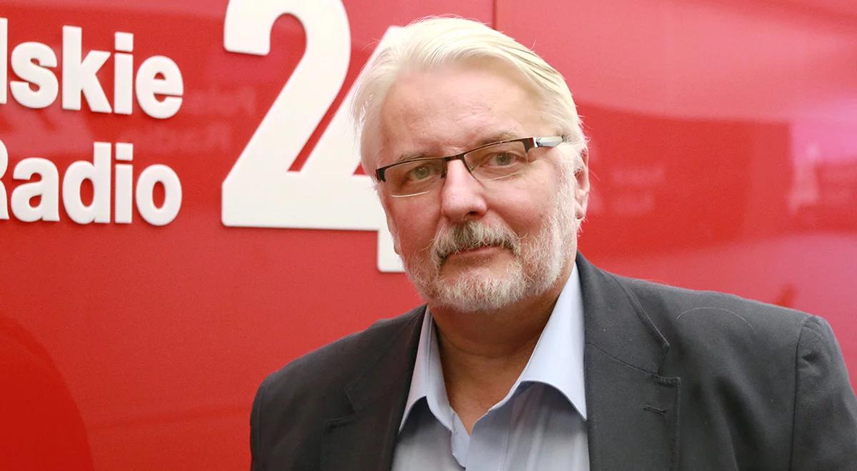 Witold Waszczykowski: Emmanuel Macron postępuje wbrew traktatom europejskim