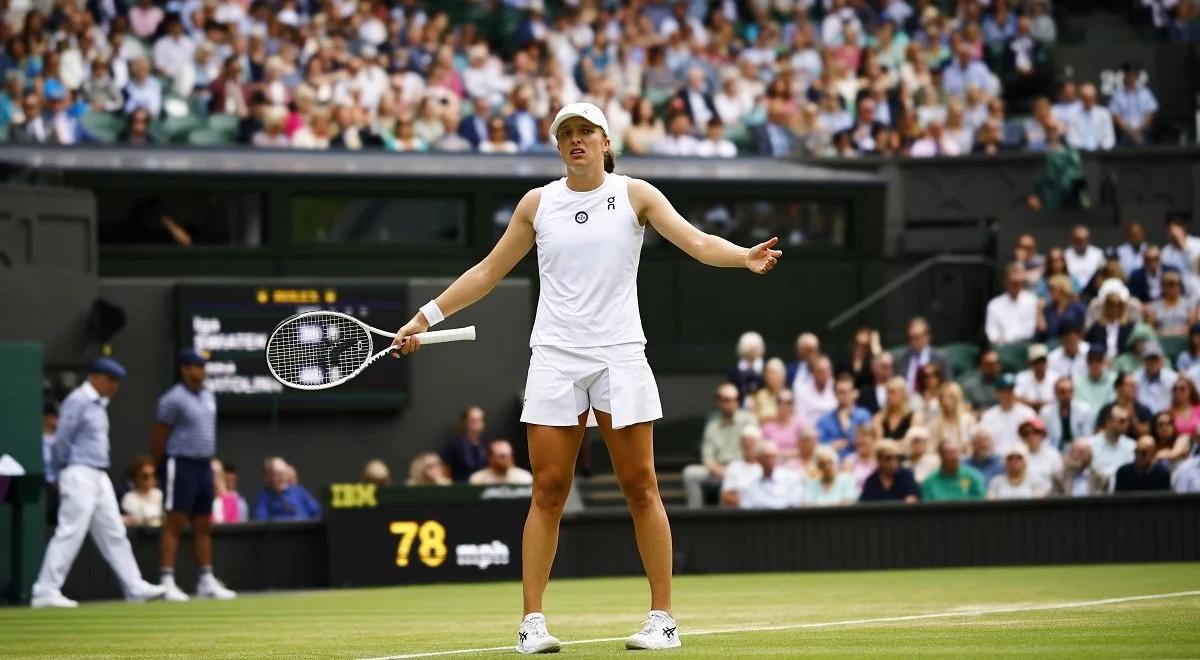 Wimbledon 2023: Iga Świątek zatrzymana w ćwierćfinale. "Czasami tak niewiele trzeba, by się posypała"