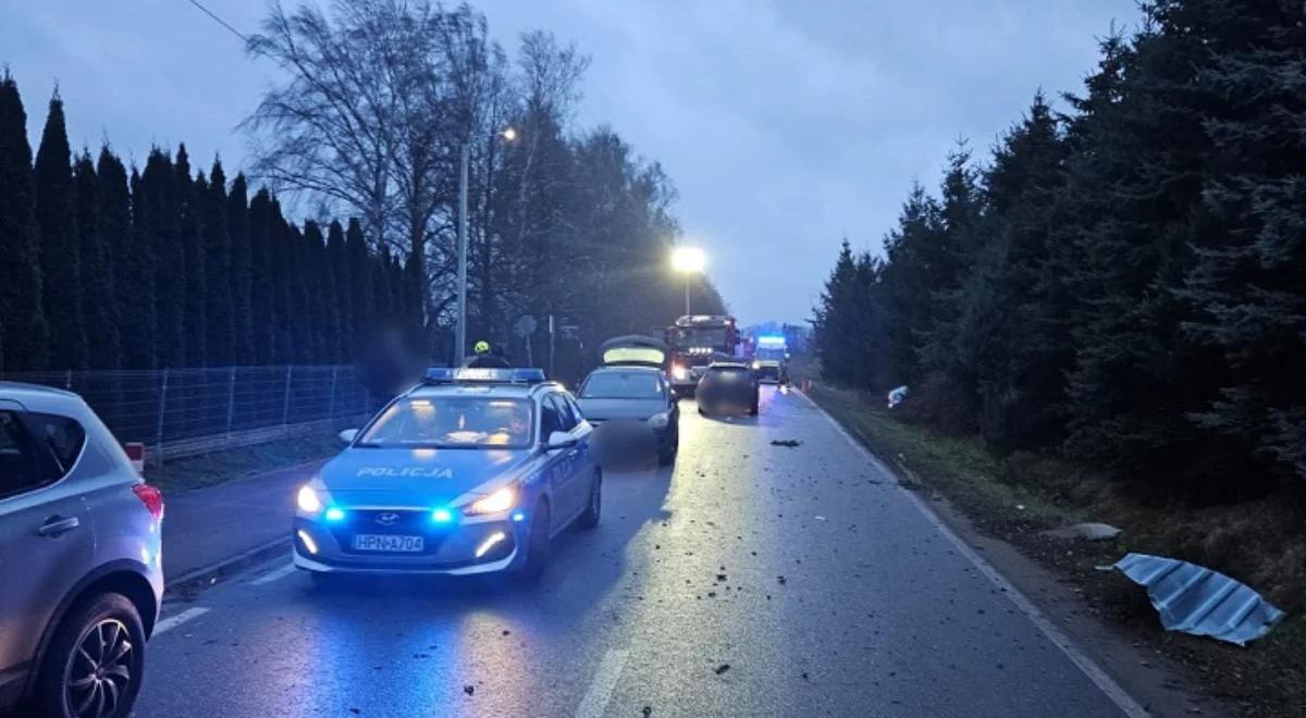 Śmiertelny wypadek na Pomorzu. 23-latkę potrąciły dwa auta