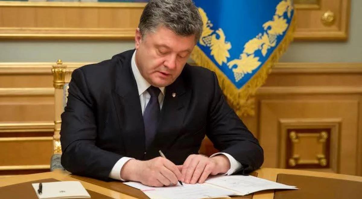 Petro Poroszenko: oligarchowie próbują wprowadzić chaos na Ukrainie