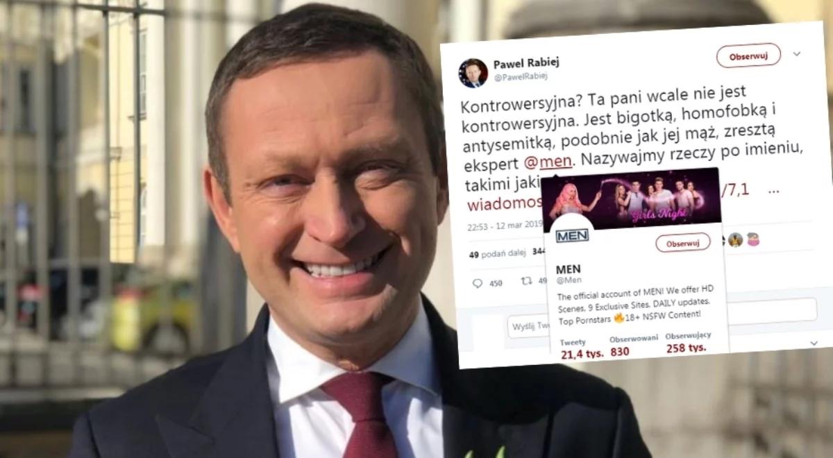 Paweł Rabiej pomylił konto ministerstwa ze stroną z gejowskim porno