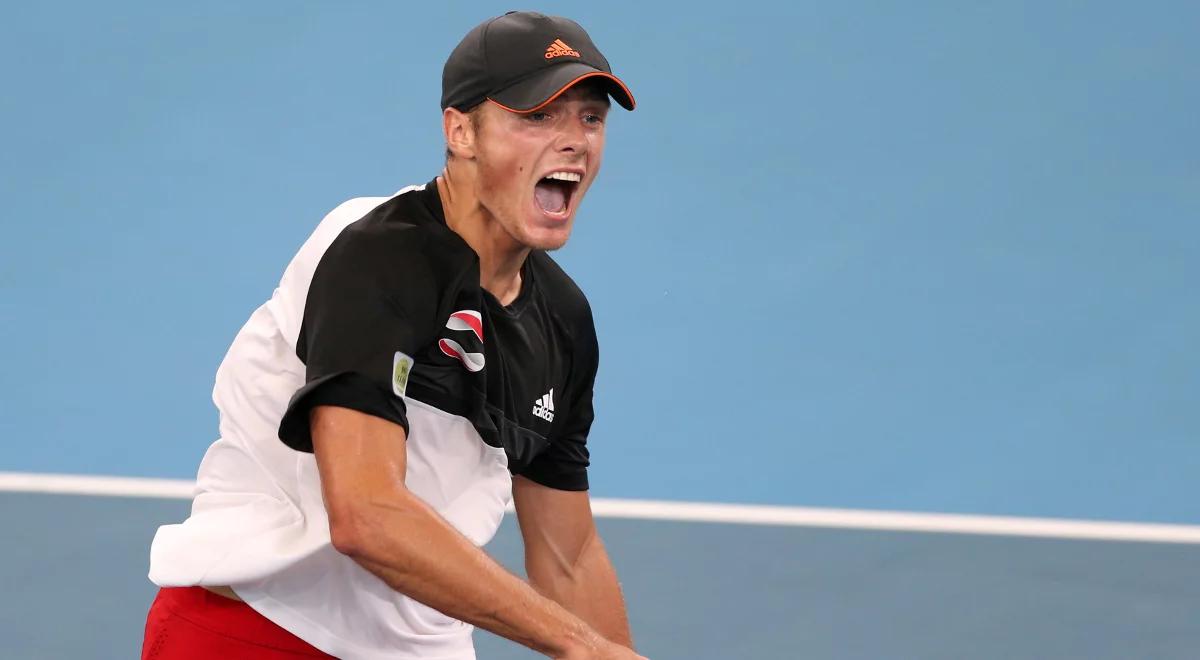 US Open: Kacper Żuk w grze o awans. Polak w drugiej rundzie kwalifikacji 