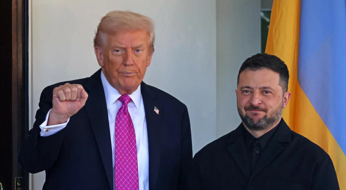 Trump powitał Zełenskiego. Rozpoczęło się spotkanie w Białym Domu