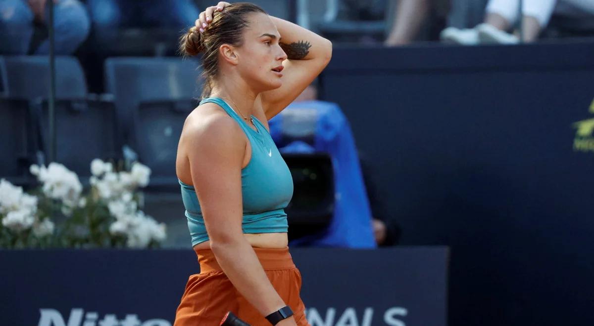 WTA Rzym: sensacyjne porażki faworytek. Sabalenka i Pegula poza turniejem 