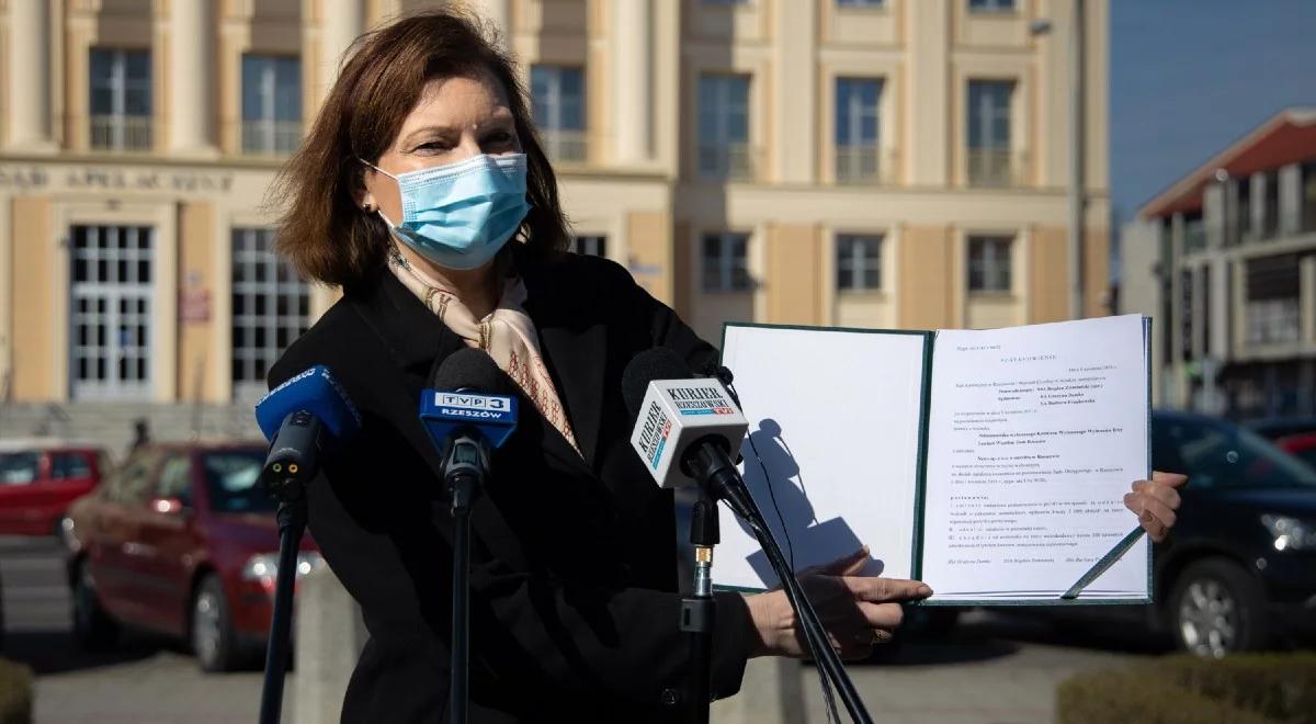 "Mieszkańcy oczekują zmian". Ewa Leniart o wyborach prezydenta Rzeszowa
