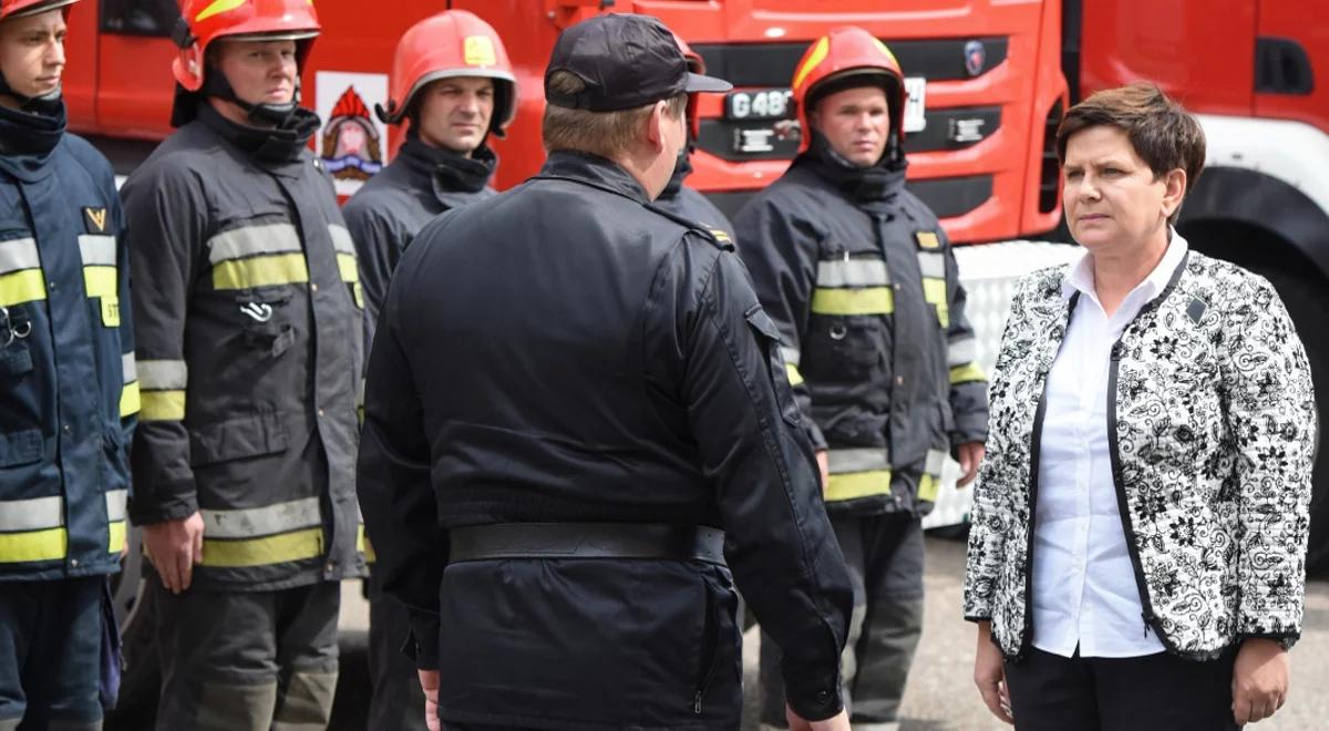 Nawałnice nad Polską. Premier: najważniejsze to zabezpieczyć potrzebujących