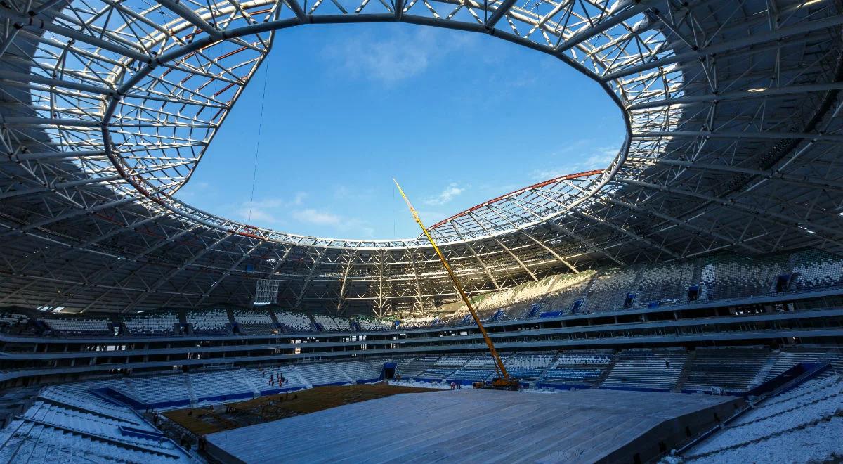 Rosja 2018: stadion w Samarze wymaga jeszcze wiele pracy. "Spodziewaliśmy się większego progresu"