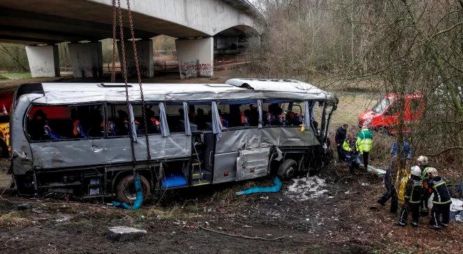 Wypadek polskiego autokaru w Belgii. Zginęło pięć osób, w tym troje nastolatków