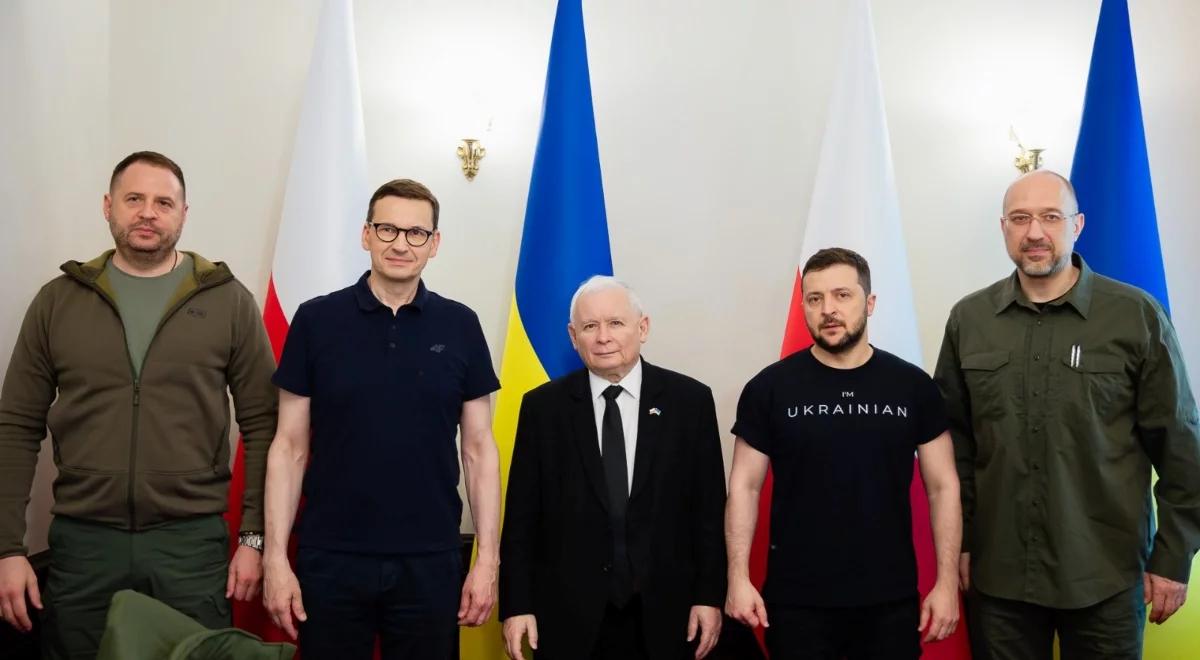 "Możliwość współpracy zdaje się urzeczywistniać". Janusz Życzkowski o wizycie premierów w Kijowie