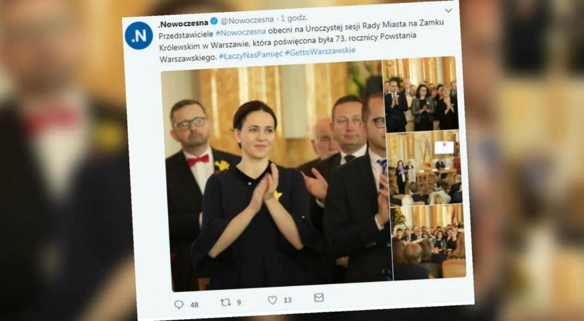 Internauci komentują wpadkę Nowoczesnej. Pomylili Powstanie Warszawskie z Powstaniem w Getcie