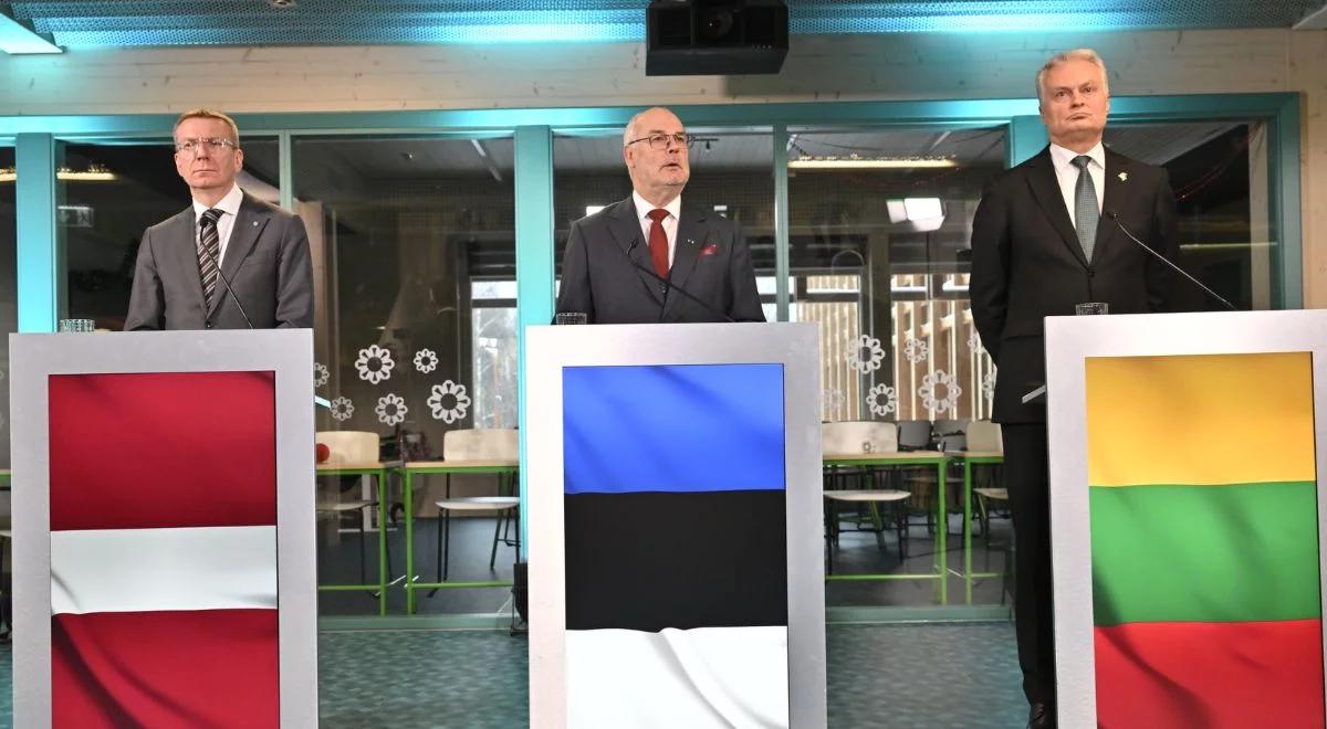 Spotkanie prezydentów państw bałtyckich. "Rosja nie zatrzyma się na Ukrainie"