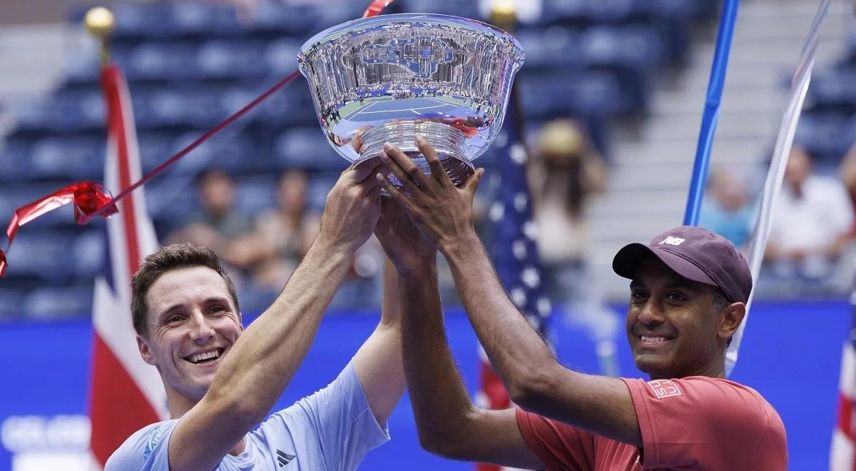 US Open: Rajeev Ram i Joe Salisbury zwyciężyli w finale debla. To ich trzeci tytuł z rzędu