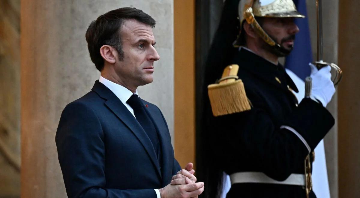 Macron: jeśli Rosja wygra wojnę, to nie zatrzyma się na Ukrainie