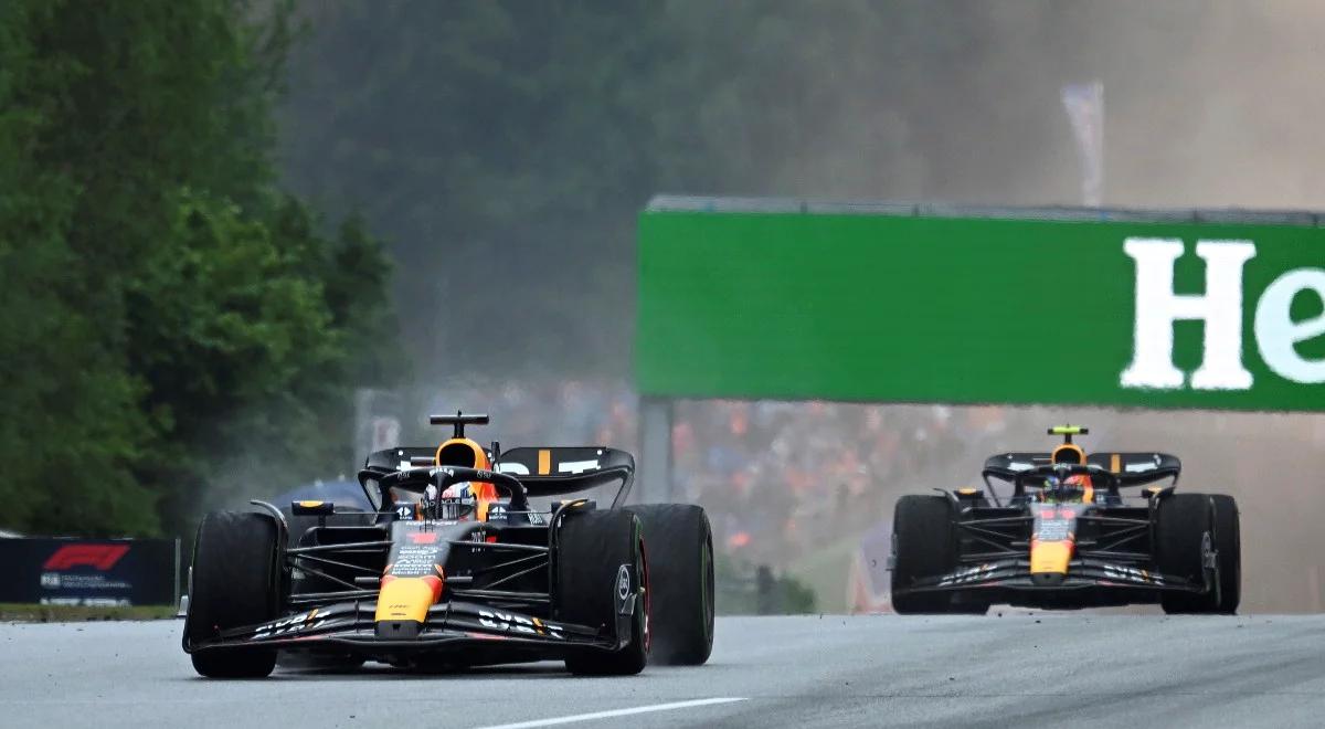 Formuła 1: Red Bull zdominował sprint w Austrii. Wygrana Verstappena przed Perezem 