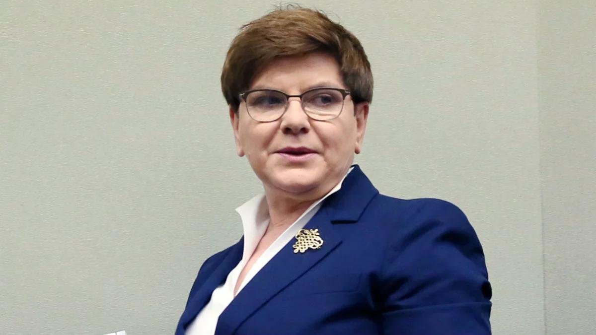 Premier Beata Szydło o rezolucji Parlamentu Europejskiego