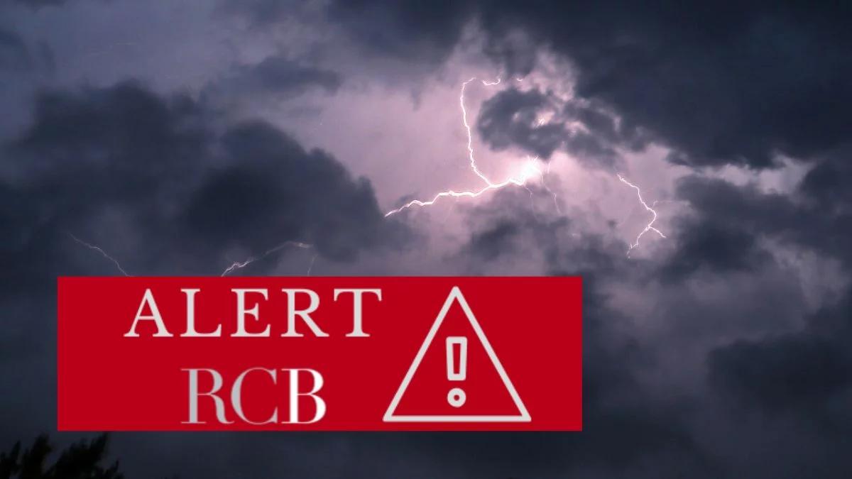 Pilny alert RCB dla części Polski. Burze z silnym deszczem i gradem