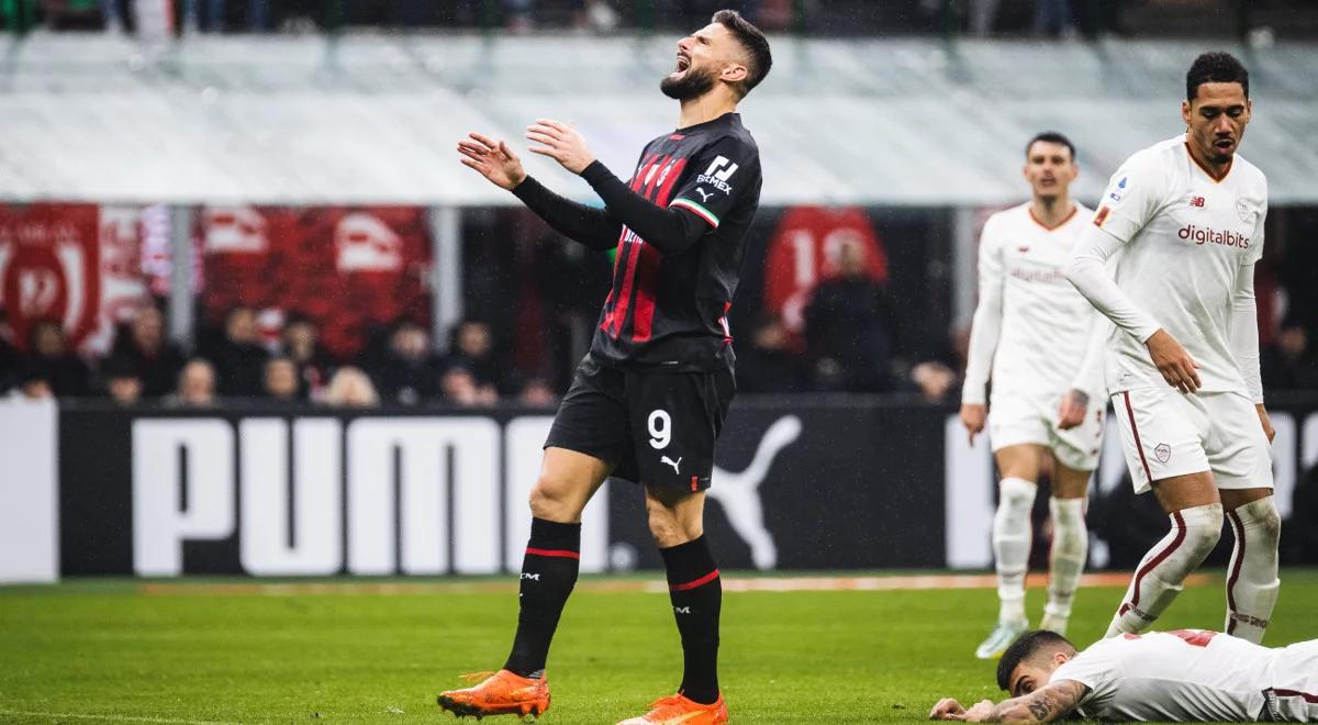 Serie A: Milan dał się dogonić Romie. "Rossoneri" tracą dystans do Napoli 