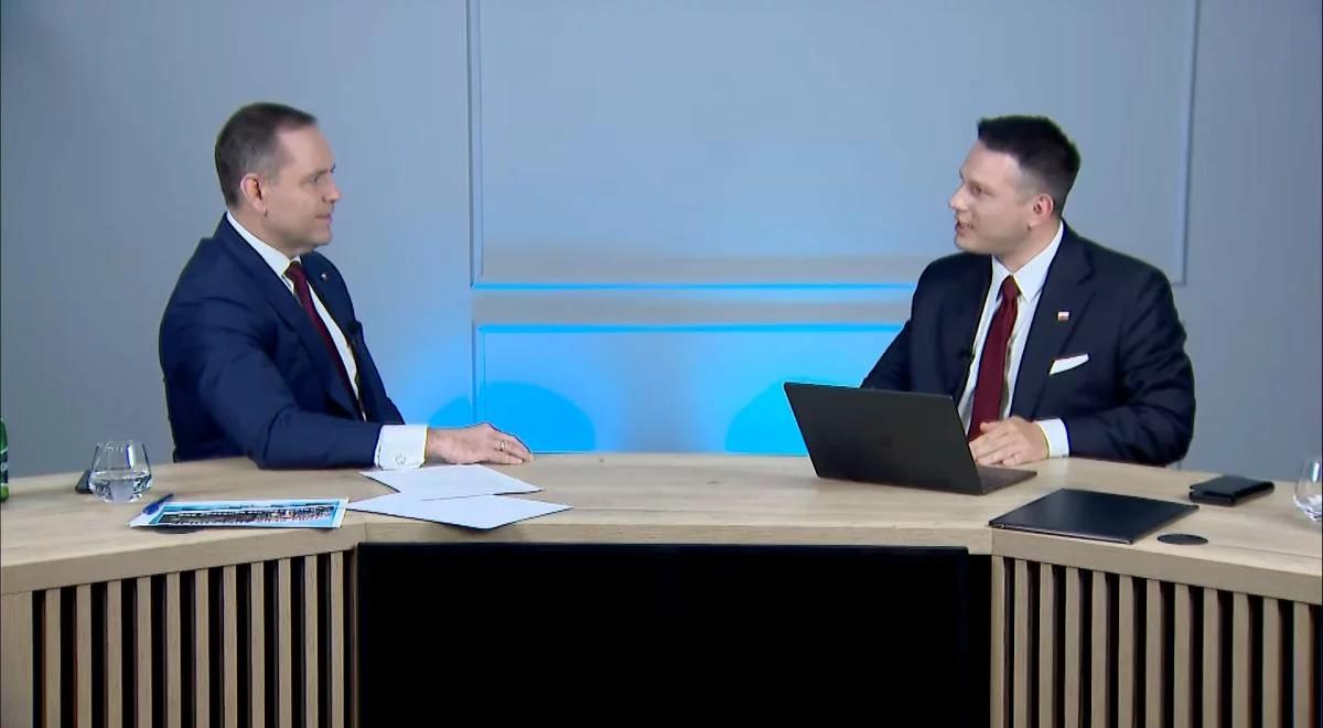Po rozmowie Mentzen-Nawrocki. "Pudrowanie na potrzeby drugiej tury"