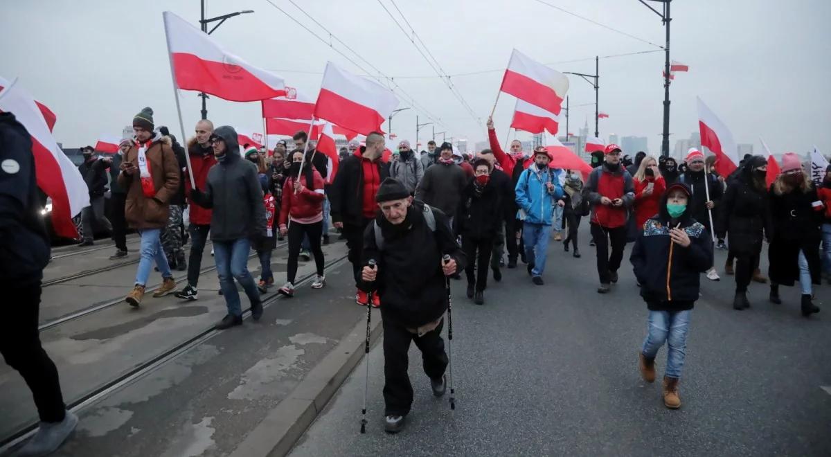 "Zawsze pozytywnie odnosiliśmy się do tej idei". Oświadczenie PiS ws. Marszu Niepodległości