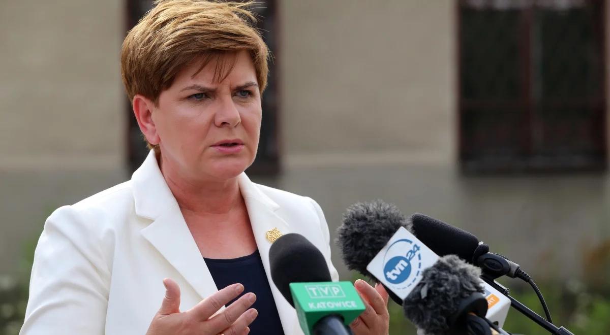 Beata Szydło: nie ma Polski "A" i "B", jest jedna Polska