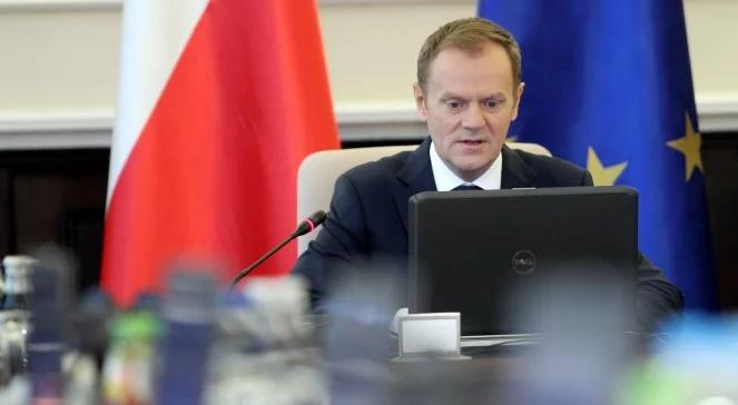 Tusk: Polska nie zgodzi się na pakt dzielący Unię