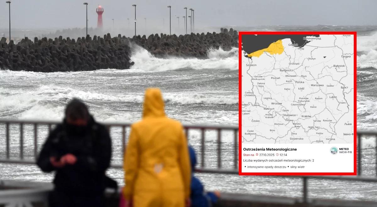 Meteorolodzy ostrzegają przed silnym wiatrem na północy Polski. Żółte alerty IMGW