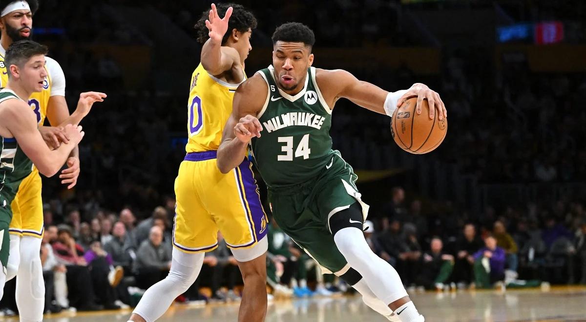 NBA: Bucks idą jak burza. Dziewiąte zwycięstwo z rzędu, świetny mecz Antetokounmpo