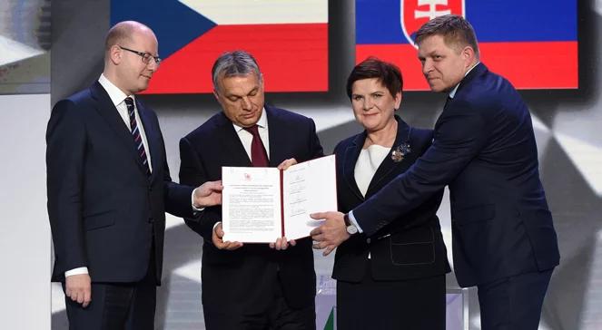 Deklaracja Warszawska podpisana. "To oddech dla V4"