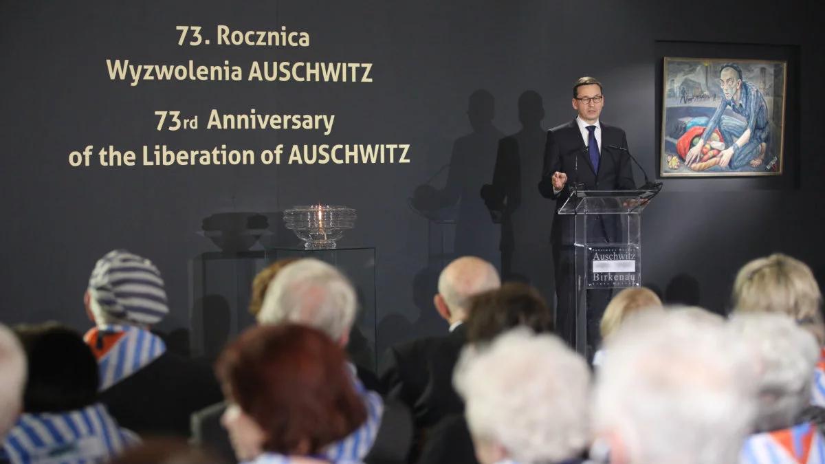 Spór o "polskie obozy śmierci" z Izraelem. Odpowiedź premiera