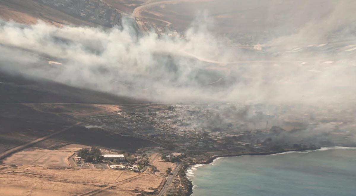 Ogromne pożary na Hawajach. Kilkunastu Polaków uwięzionych na wyspie Maui