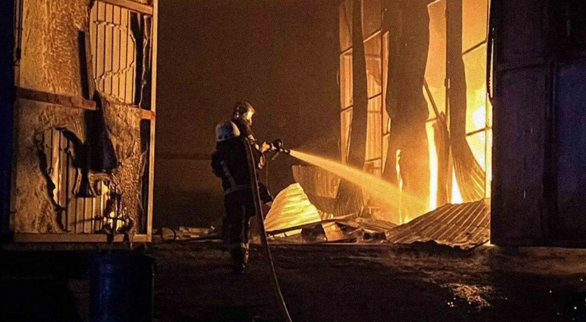 Atak na Charków i Kijów. Rosyjskie drony spadły na przedszkole