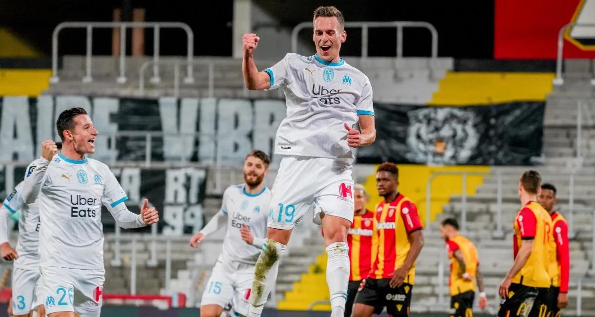 Ligue 1: gol Arkadiusza Milika. Olympique Marsylia wygrywa z Brest [WIDEO]