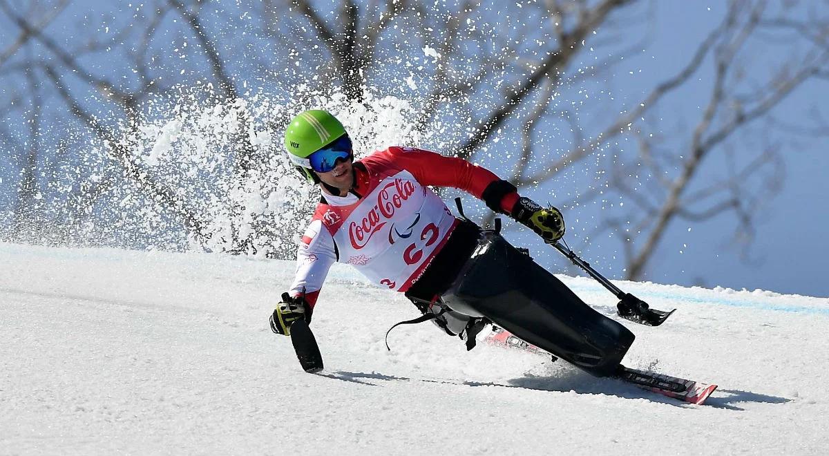 Paraolimpiada 2018: Igor Sikorski wypadł z trasy supergiganta. "W takich warunkach jak się idzie na całość to albo wygrywasz albo wypadasz"