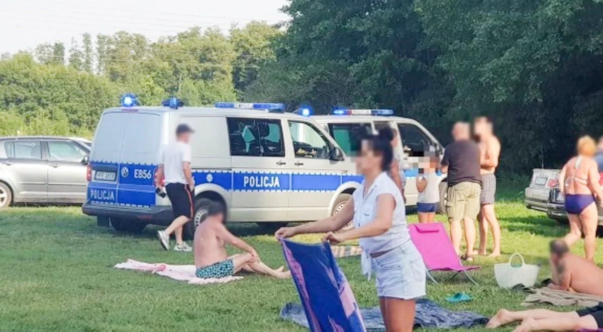 Lubuskie: uciekali przed policją. Wjechali na plażę pełną ludzi