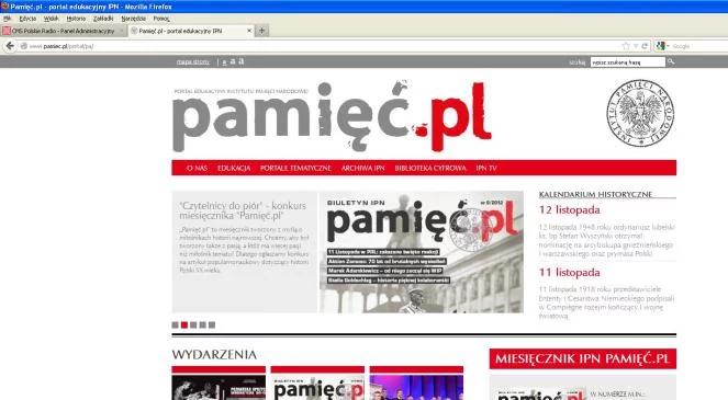 IPN utworzył nowy portal edukacyjny: Pamięć.pl