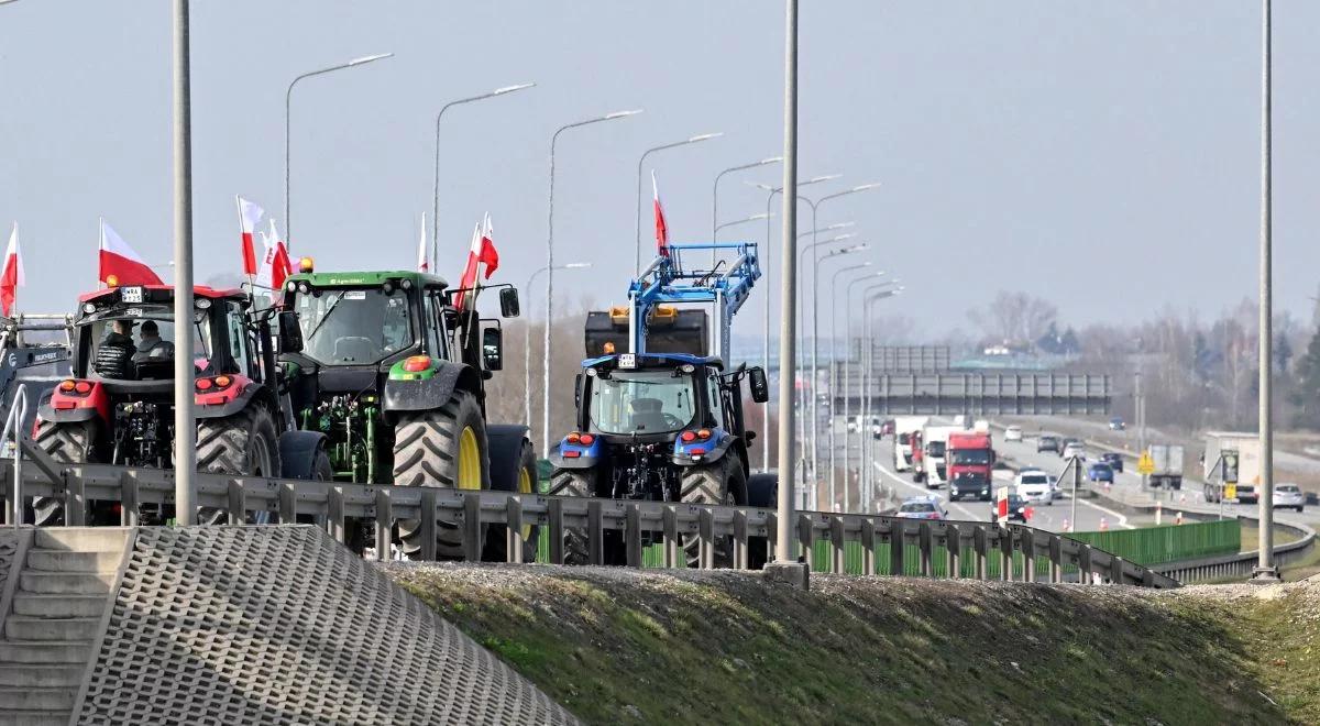 Protest rolników w Warszawie. Stanowcza deklaracja szefa MSWiA: traktory nie wjadą do centrum