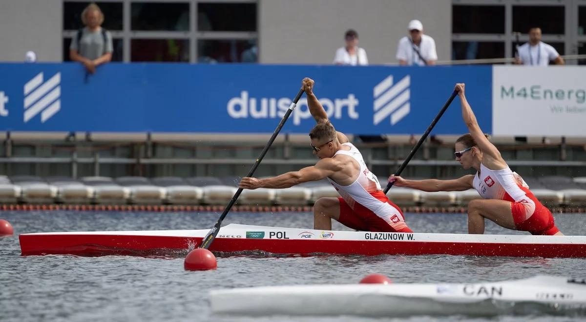 MŚ w kajakarstwie: Wiktor Głazunow i Sylwia Szczerbińska zdobyli srebro w mikście C2 500 m