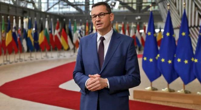 Wsparcie ekonomiczne i inwestycje. Mateusz Morawiecki przedstawił w Brukseli plan dla Białorusi