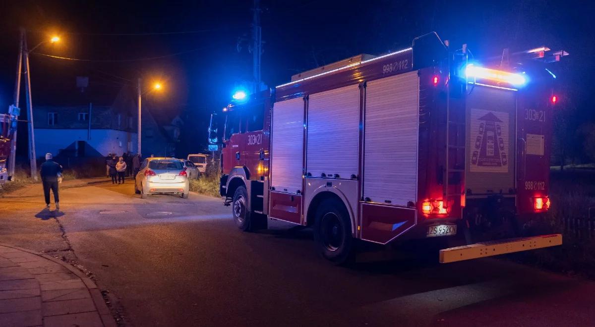 Pięć osób rannych po zawaleniu się budynku w Dolnośląskiem. Strażacy sprawdzają gruzowisko