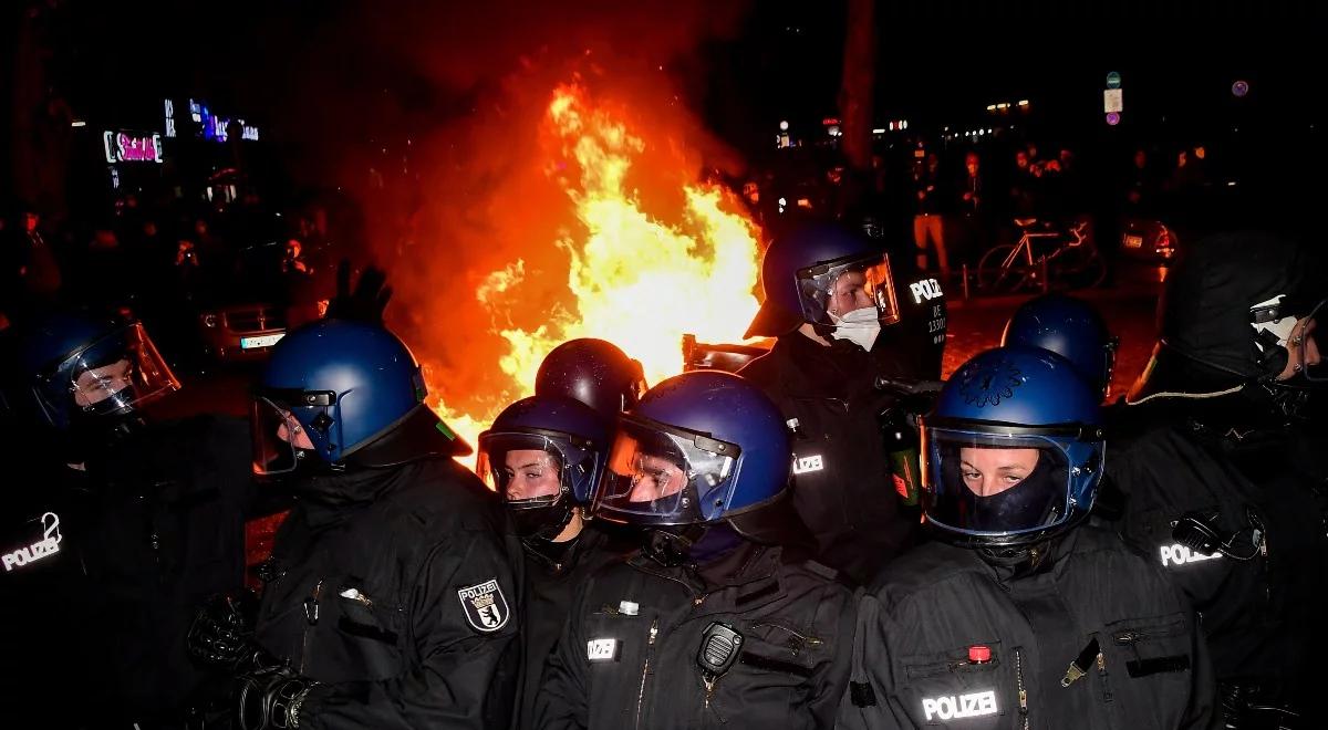 Zamieszki w Berlinie. Ponad 300 osób zatrzymanych