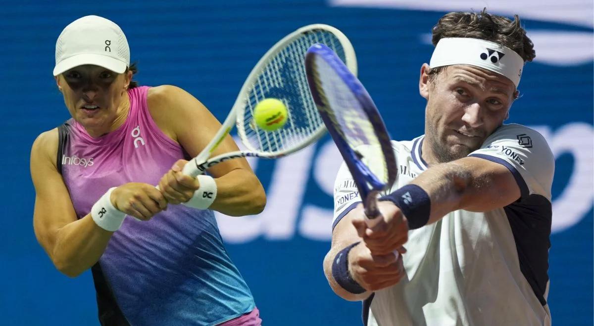 Świątek i Ruud grają miksta: Transmisja TV, online z US Open. Gdzie obejrzeć?